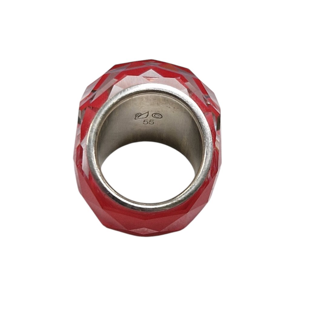 Bague nirvana rouge