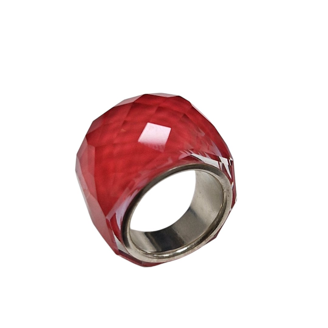 Bague nirvana rouge