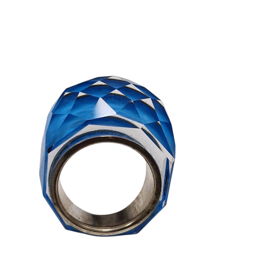 Bague nirvana bleu