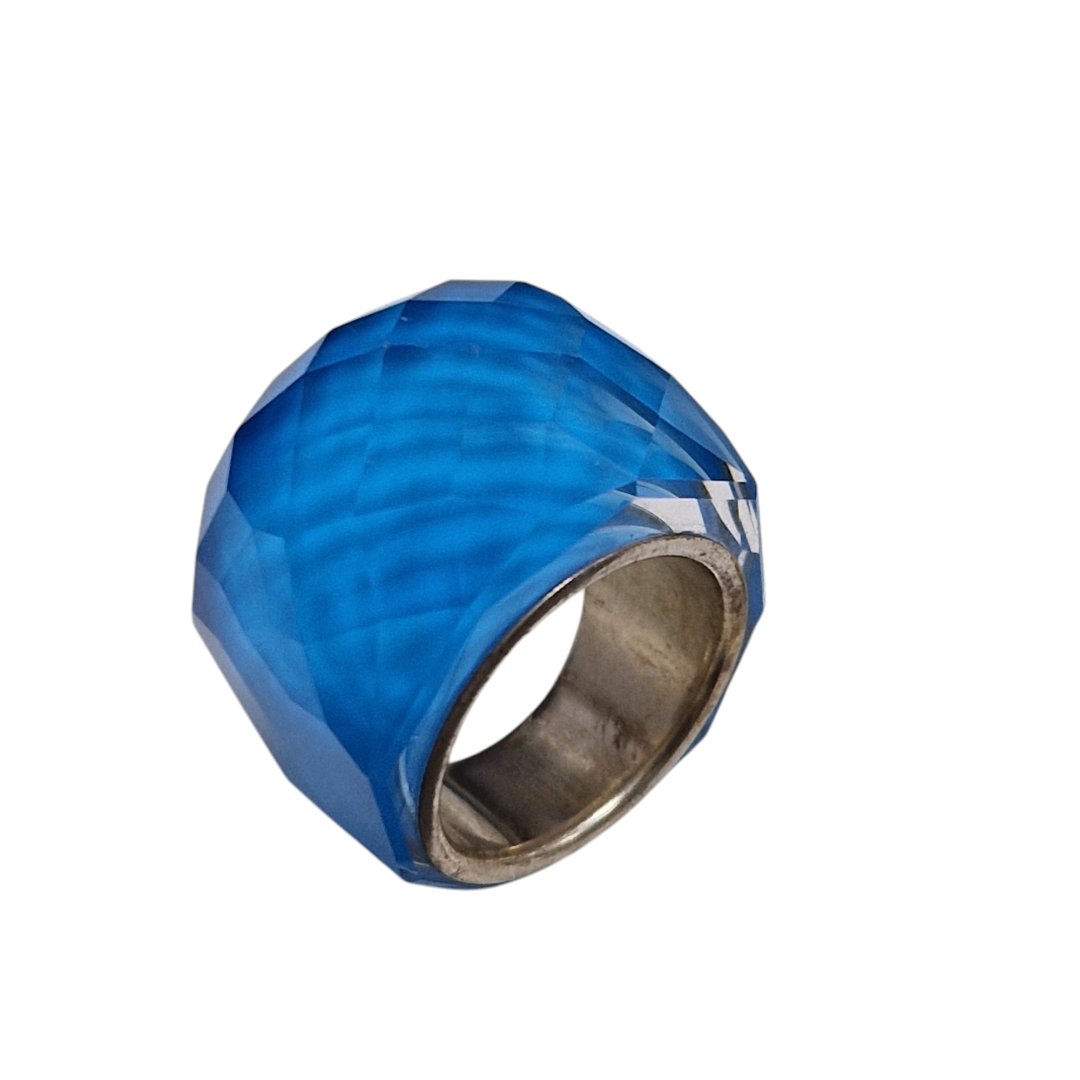 Bague nirvana bleu