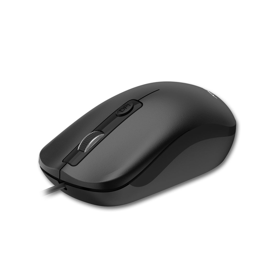 Souris fil silence ambidextre s-090bk