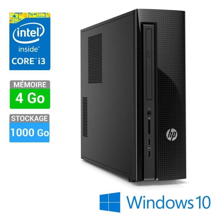 Unite centrale 410-000nf intel core i3-4170 3.7ghz 4 go