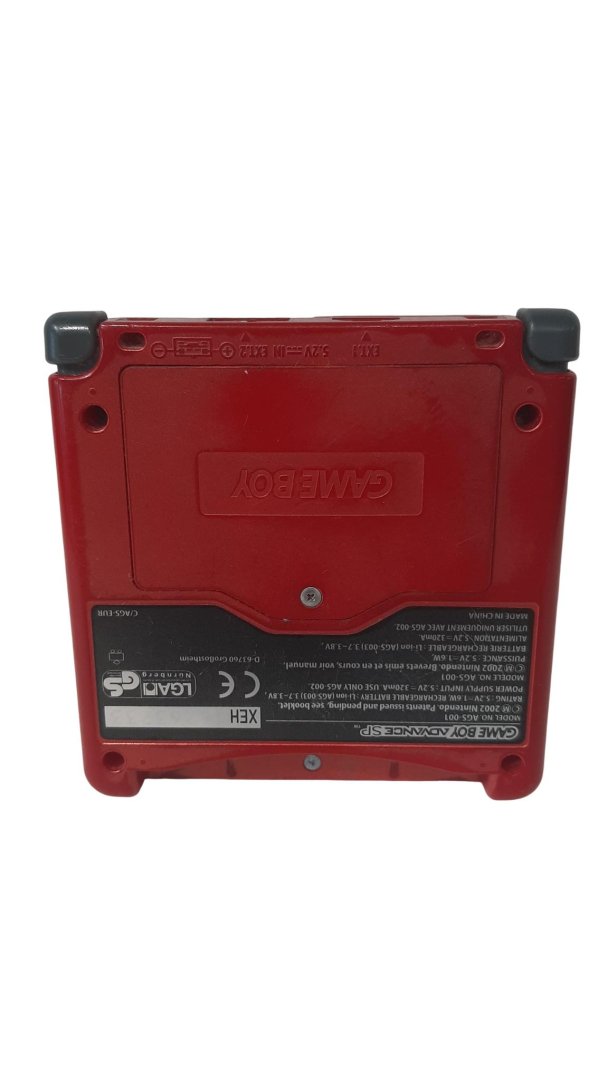 Gameboy advance sp rouge