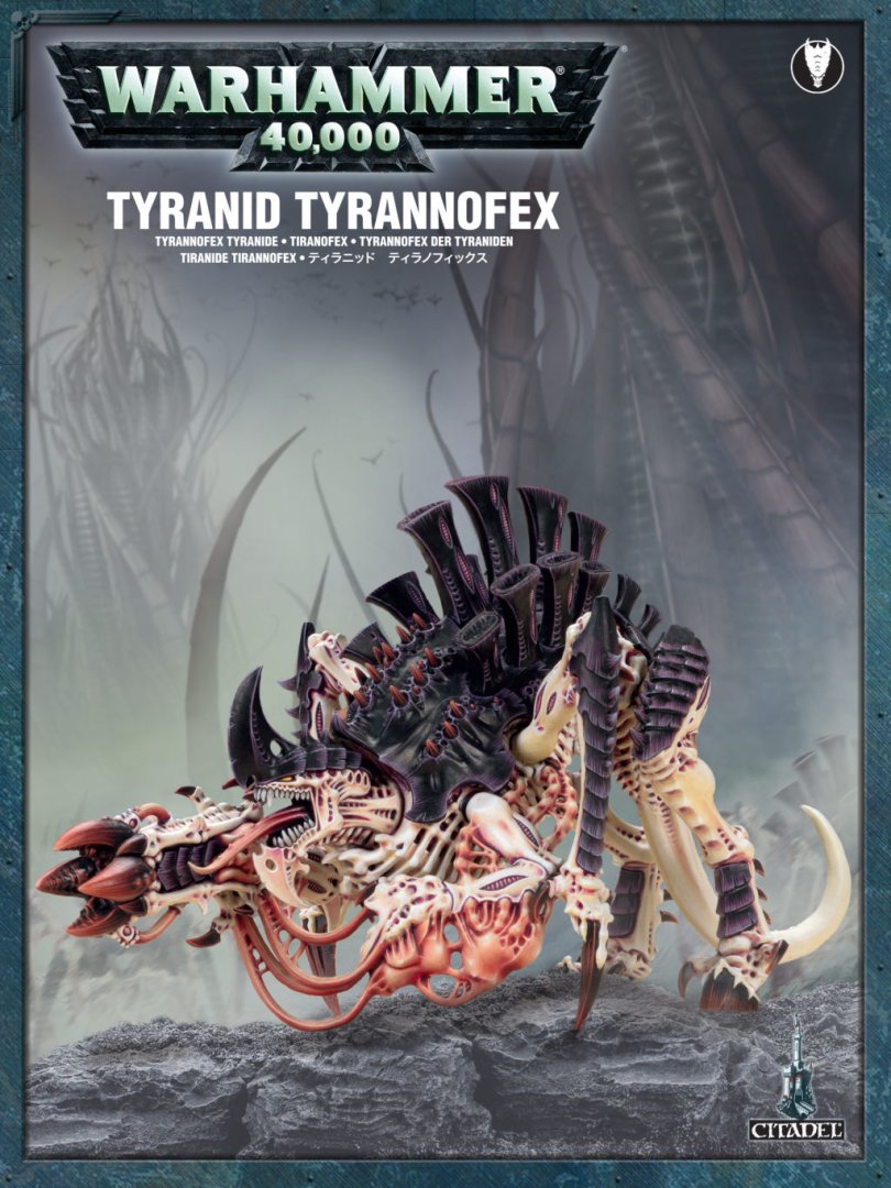 Figurines goodies 40.000 tyranids : tyrannofex 51-09