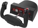 Manette de controle aviation alpha flight controls yoke and switch panel