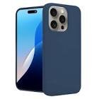 Coque iPhone 16 pro bleu acier