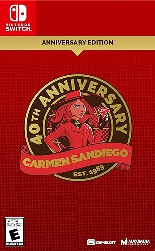 Jeu carmen sandiego 40th anniversary edition