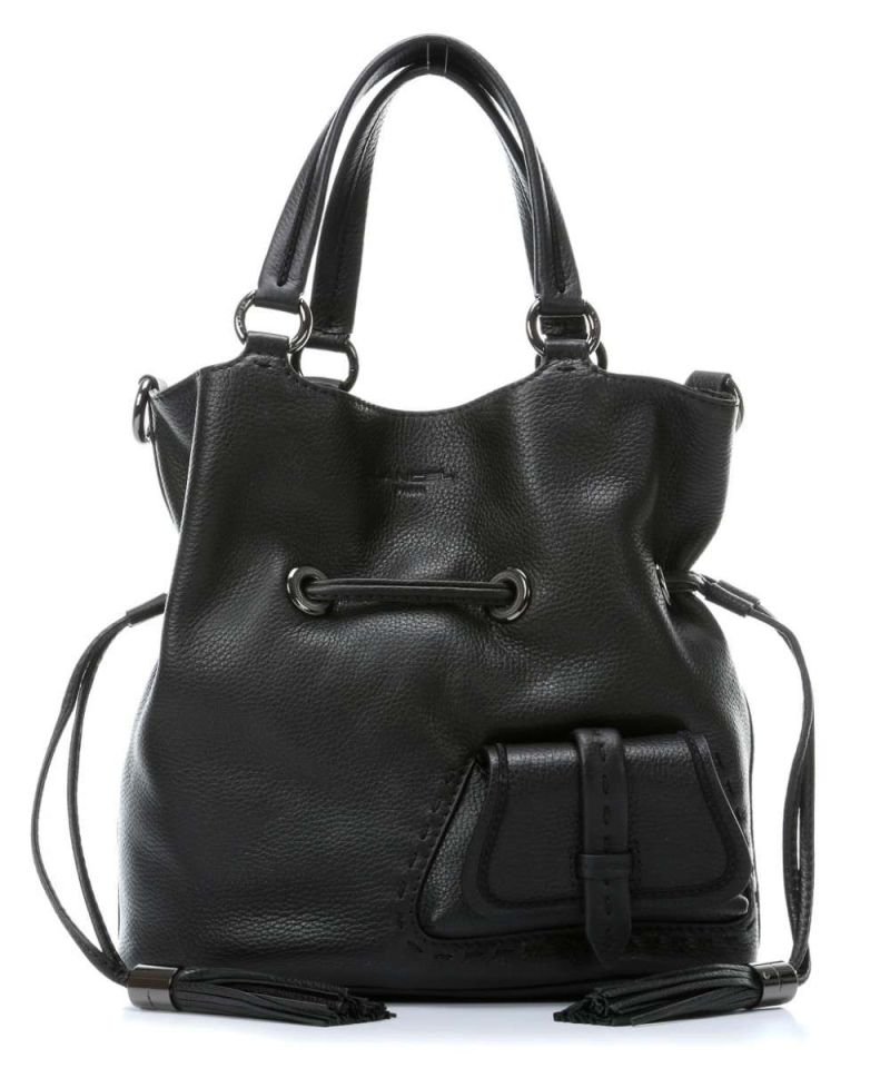 Sac a main cuir / python