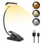 Lampe a pince avec loupe integree