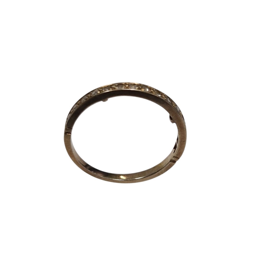 Bague demi alliance 1,7 g