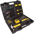 Bricolage outillage + embout + marteau + metre + tournevis