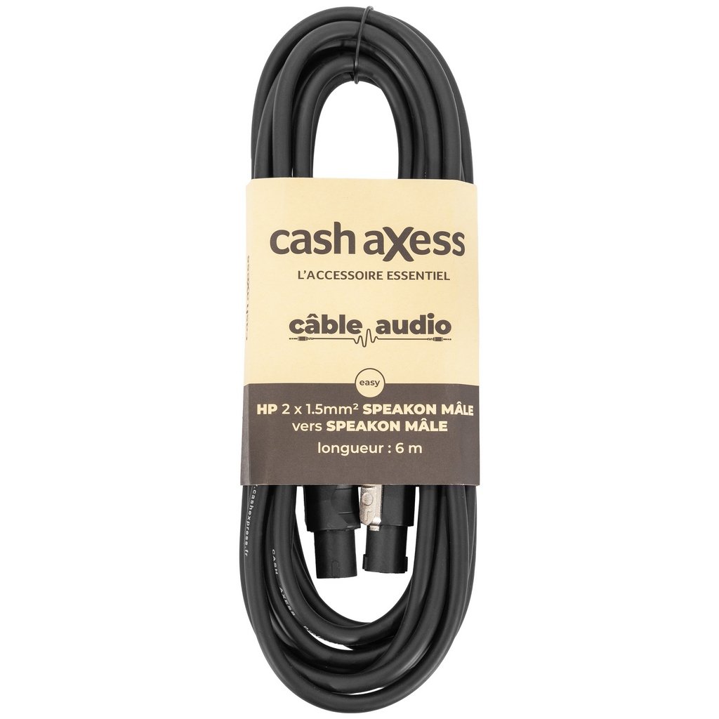 Cable speakon - speakon 6m cascabssm1sm16m0eas