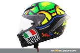 Casque moto miniature