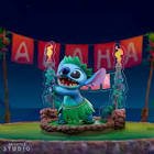Figurine disney stitch hula dancer