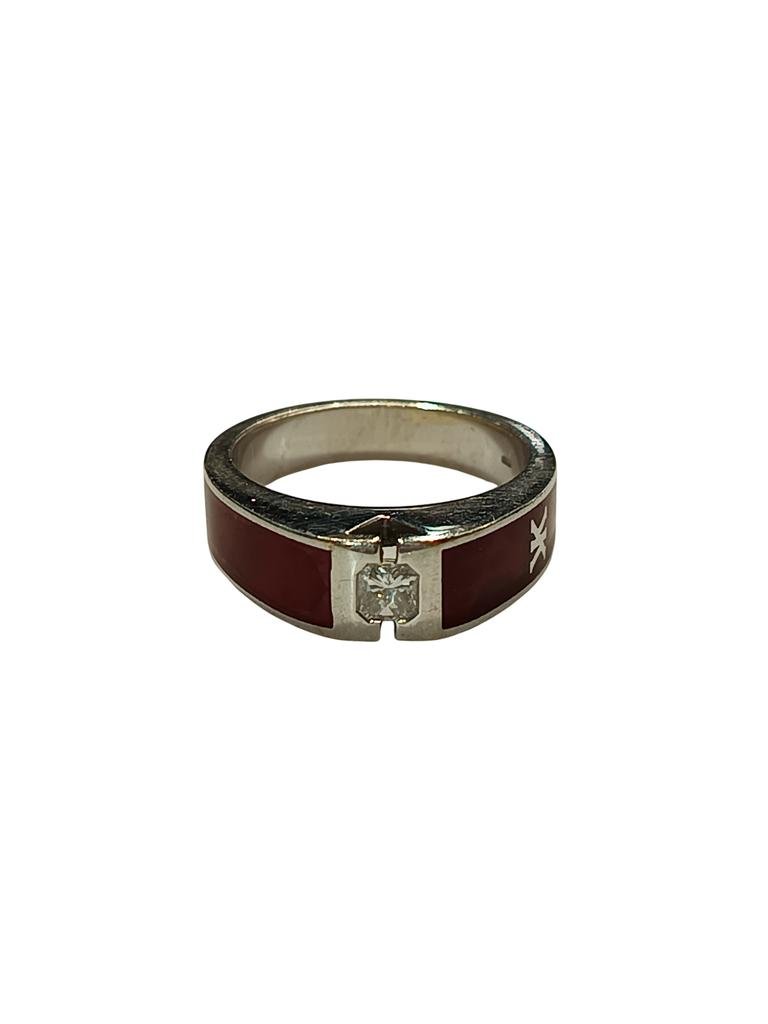 Bague or korloff dmts 0.21carat 7.70gr