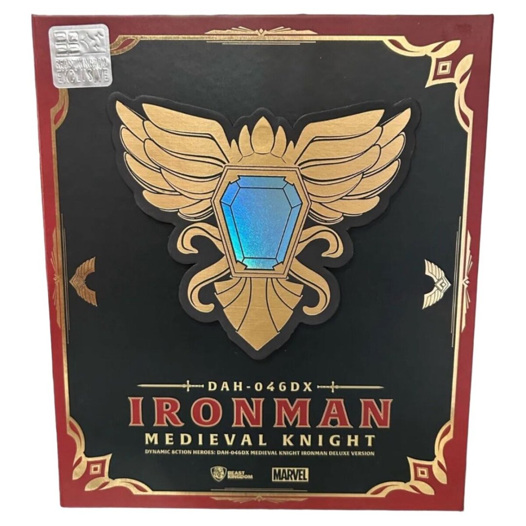 Figurine action figure medieval knight iron man deluxe version dah-046dx