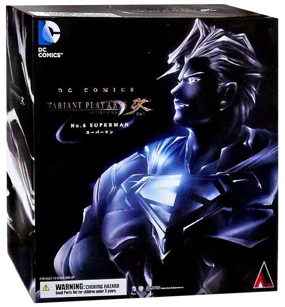Figurine action figure dc comics play arts kai variant superman n°6