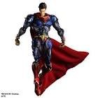 Figurine action figure dc comics play arts kai variant superman n°6