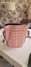 Sac seau elsa sellier rose