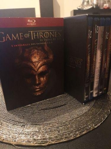 Game of thrones integrale saisons 1 a 5 edition speciale fnac bluray