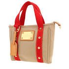 Sac a bandouliere brown antigua besace pm toile