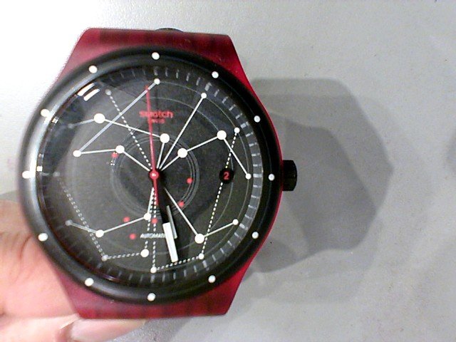 Montre automatic rouge