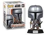 Pop 663 mandalorian with darksaber
