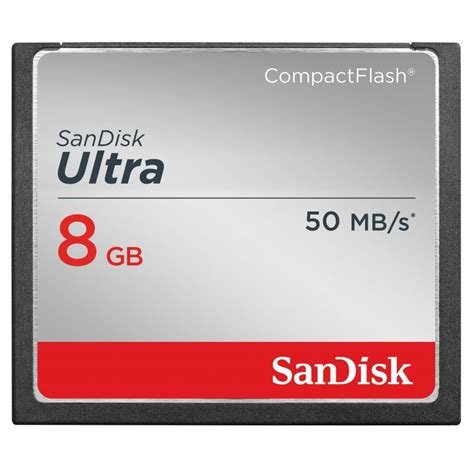 Carte memoire compactflash 8gb