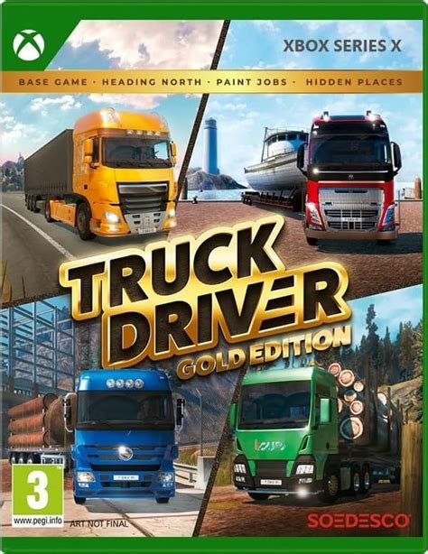 Jeu truck driver gold edition
