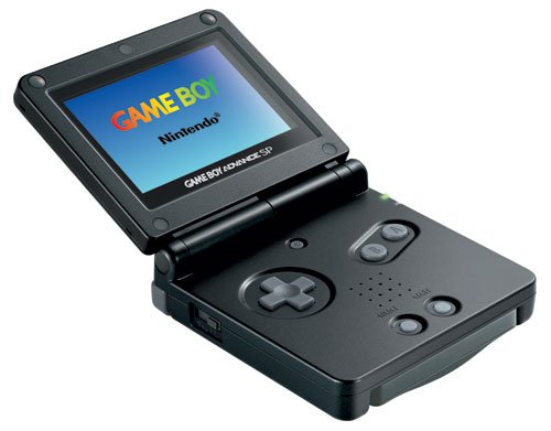 Gameboy advance sp noir
