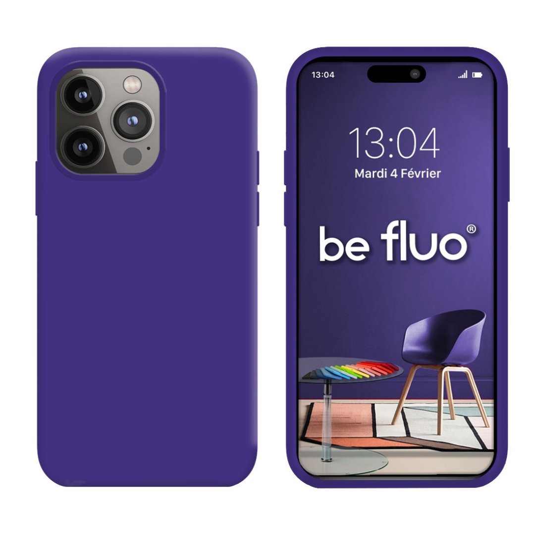Coque iPhone 16 pro violet