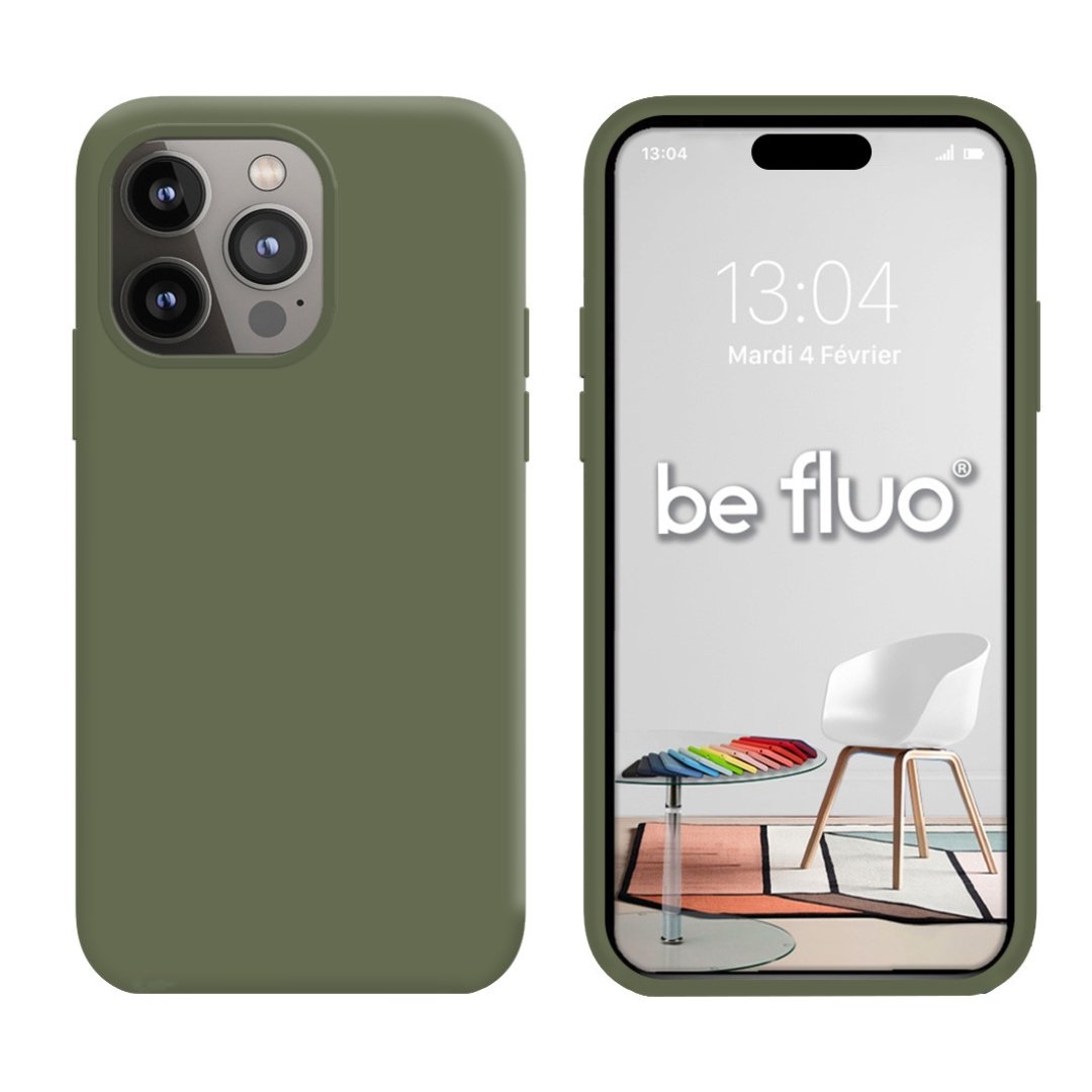Coque iPhone 12 pro max kaki