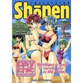 Shonen collection n° 6 - shonan junai gumi young gto, psychic academy, cyborg kurochan, getbacke
