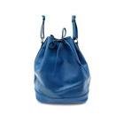 Sac noe cuir epi bleu