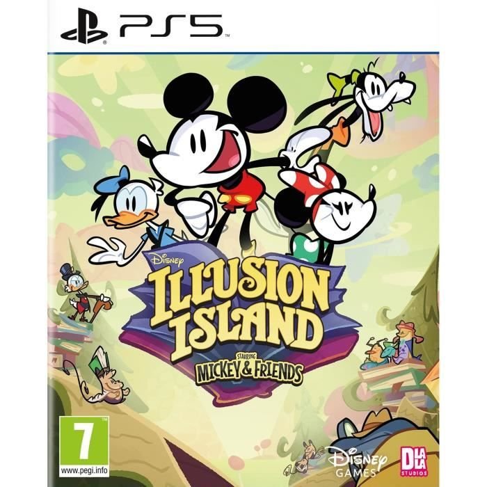 Jeu disney illusion island starring mickey & friends