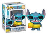 Figurine lilo&stitch - stitch avec bouee 1565