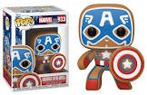 Figurine pop gingerbread captain america pop 933