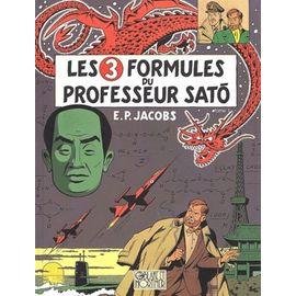 Les aventures de blake et mortimer - tome 11 - les 3 formules du professeur sato - tome 1