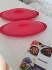 Lot de 2 papillotes minute rouge