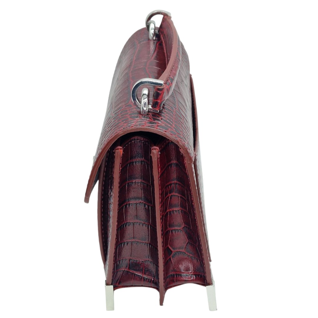 Sac emily small effet crocodile