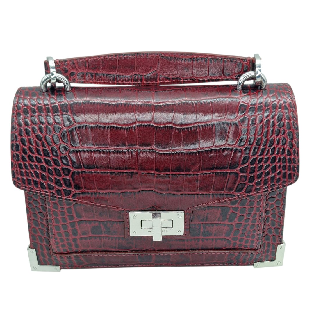 Sac emily small effet crocodile