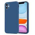 Coque silicone iPhone 11 bleu