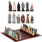 Figurine echec seigneur des anneaux