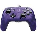 Manette switch filaire camouflafe violet