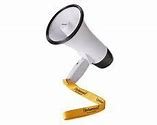 Megaphone 10w + melodie fan megaphone
