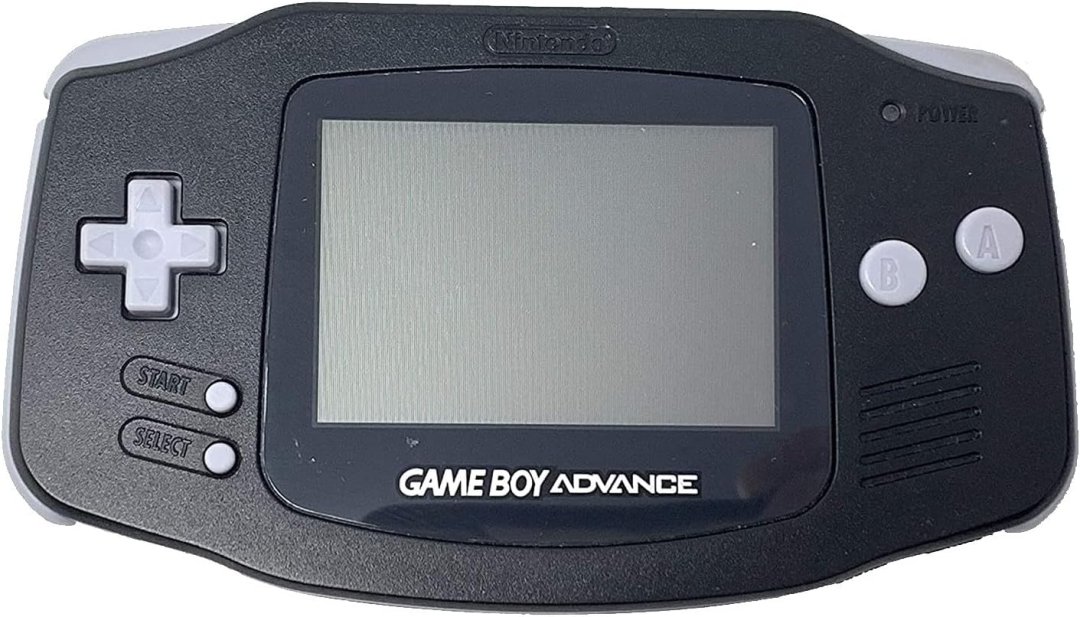 Gameboy advance noir
