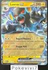 Figurine, goodies, carte luxray ex scr 068/167