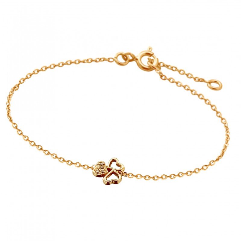 Bracelet 3 coeurs 3237por