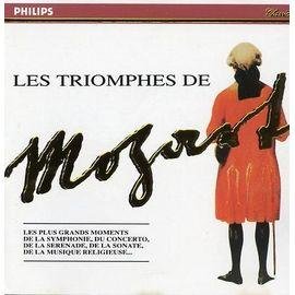 Cd triomphes de mozart orch. & chefs divers