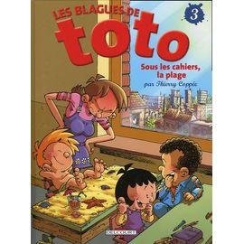 Les blagues de toto tome 3 - sous les cahiers, la plage